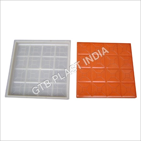 Hexagon Chequered Tiles Moulds