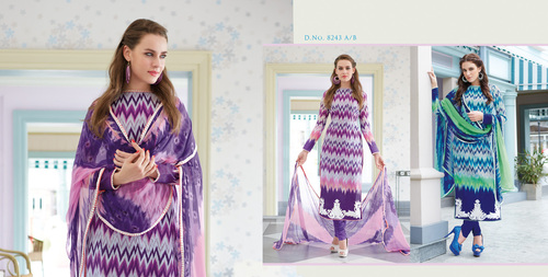 Chanderi Salwar Kameez
