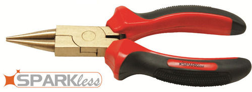 Non Sparking Round Nose Plier Handle Material: Plastic