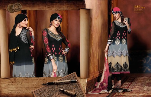 Black Anarkali Suit