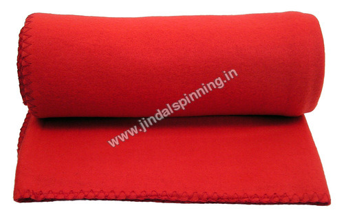 Red Polar Fleece Blanket