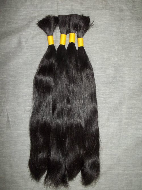 Straight Hair - Human Virgin Hair, 10-36 Inches, Black | Zero Shedding, Tangle Free, Silky, Natural Look
