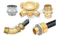 Brass Conduit Fittings - Brass, 6-100 Mm Id, Gold Finish | Corrosion Resistant, Durable, High Strength, Easy Installation, Reliable, Versatile