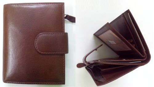 Brown Maxi Leather Wallets
