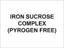 Iron sucrose complex