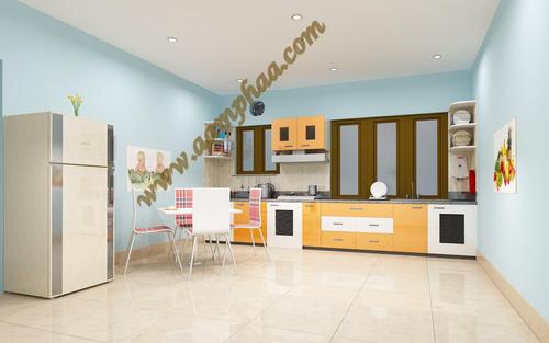 Yellow Kitchen Interior