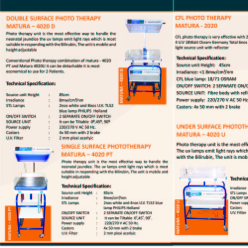 Double Surface Phototheraphy