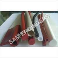 Silicone Extruded Profiles - Silicone Rubber, Customizable Sizes, Red Color | Chemical Resistance, High Strength, Easy Installation, Versatile Shapes
