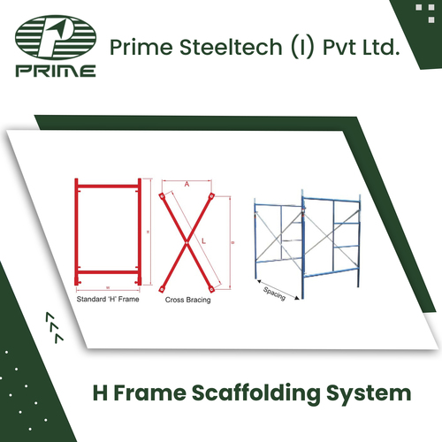 H Frame Scaffolding System Application: Construction