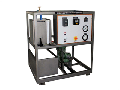 Reciprocating Pump Test Rig