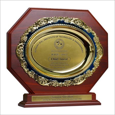 Wooden Awards Plaque