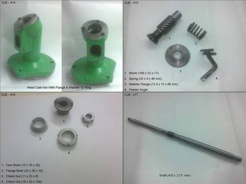 Semi-Automatic Polyester Button Making Spare Parts