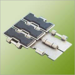 Stainless Steel Straight Running Rubber Top Chains