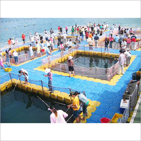 Sell Floating Cube - HDPE, 50x50x40 cm, Yellow | Lightweight, Durable, High Buoyancy, Modular Design, Easy Assembly, Stable Structure