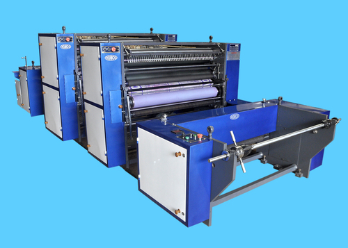 Roll to Roll Non Woven Printing Machine 2colour 46"
