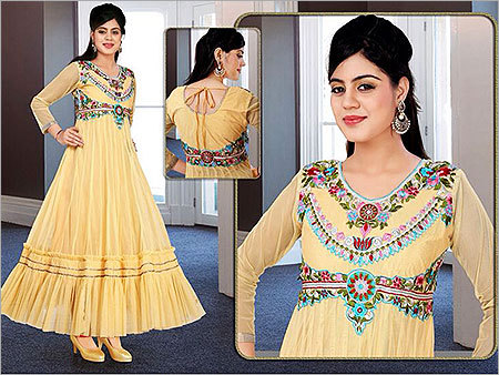 Embroidered Anarkali Suits
