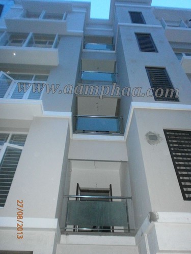 Balcony With Glass Railing Design Ideas