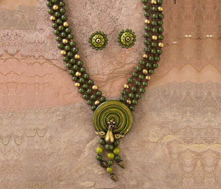 Terracotta Necklace 