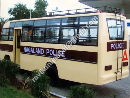 Police Bus Body Building