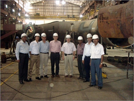 Power Plant Draft Tube Assembly