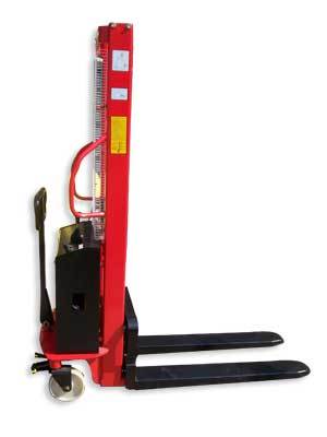 battery operated stacker