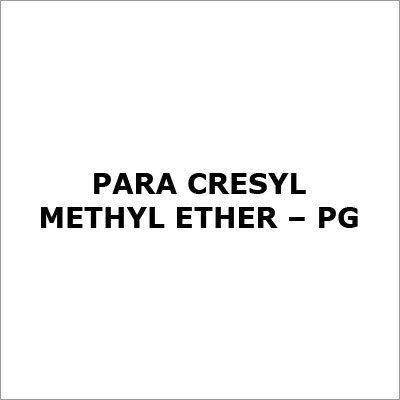 Para Cresyl Methyl Ether