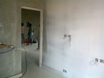 Wall putty spraying