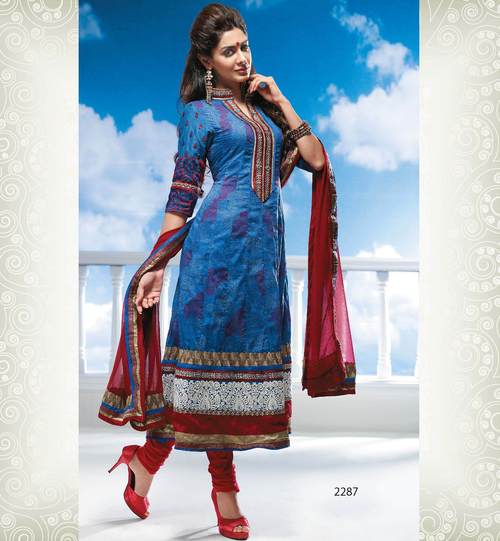 Net salwar kameez