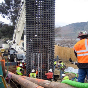 Hydraulic Rotary Rig Piling Services