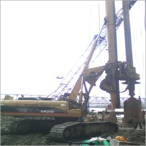Hydraulic Rotary Rig Pilling Works