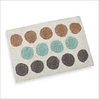 Hand Tufted Rugs - Cotton Blend, 24x36 Inches, Beige | Handcrafted, Absorbent, Durable, Trendy Design for Home Decor, Bathroom & Entryway