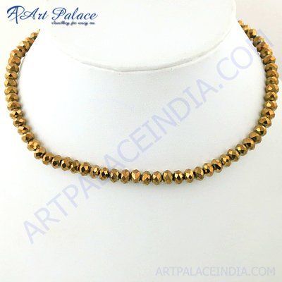 2013 New Fashion Silver Gold Plated Beads Necklace Jewelry, Beaded Jewelry