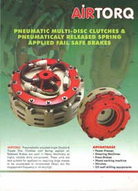 Pneumatic Multi Disc Clutch