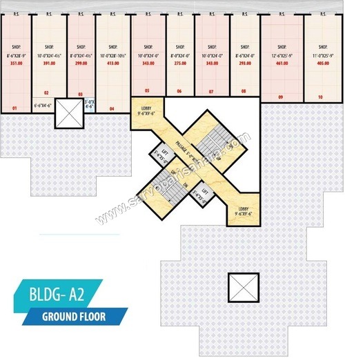 Building A 2 : Ground Floor Plan