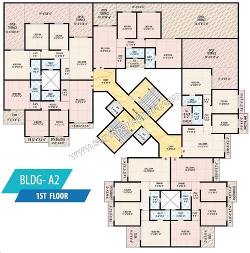 Building A 2 : 1st Floor Plan