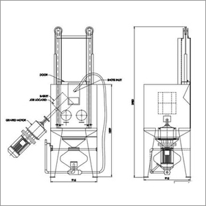 Hand Cabinet Blasting Machine