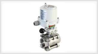 AC/DC Electrical Actuator from Korea - Multi Voltage AC85-265V, 24 VDC, Torque Output 40 Nm | 4 Limit Switches, Weatherproof, Mechanical Position Indicator, ISO 5211 Mounting