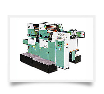 Two colour  offset printing machines