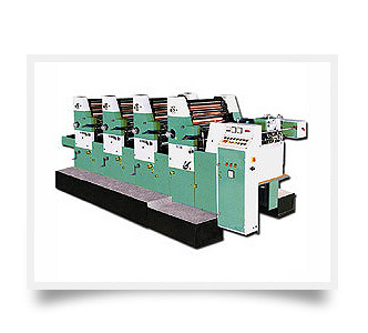 four color paper printing machine