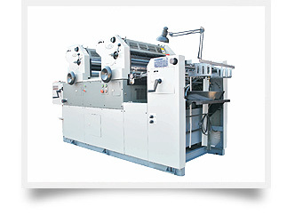 Two colour  offset printing machines