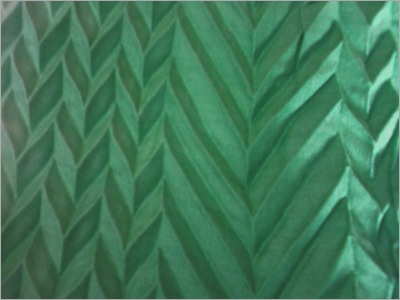 Hand Crinkling and Diamond Cut Style Pleating on Stoles, Shawls & Dupattas