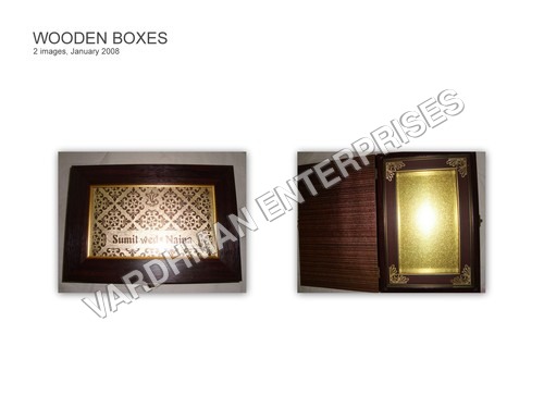 Wooden Box For Marriage