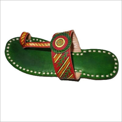 Leather Fancy Men's Slipper