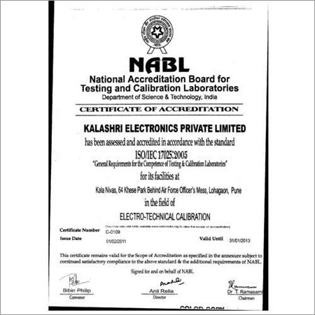 Voltage Calibration Services