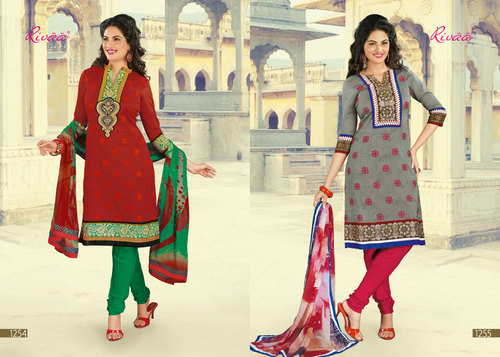 Unstitched salwar suits