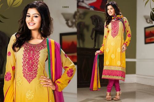Trendy Embroidery Worked Salwar Kameez
