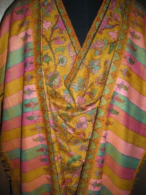 DESIGNER EXCLUSIVE HAND EMB PASH SHAWLS