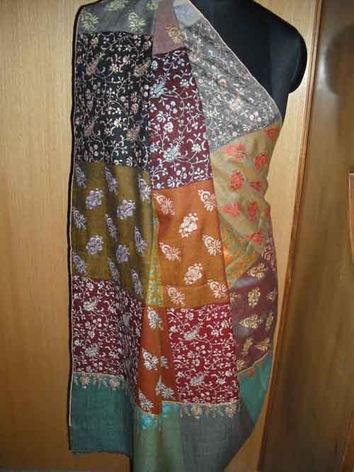DESIGNER EXCLUSIVE HAND EMB PASH SHAWLS
