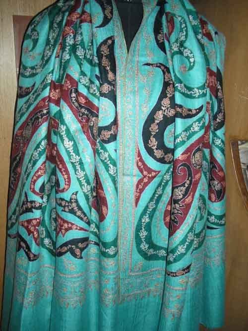 DESIGNER EXCLUSIVE HAND EMB PASH SHAWLS