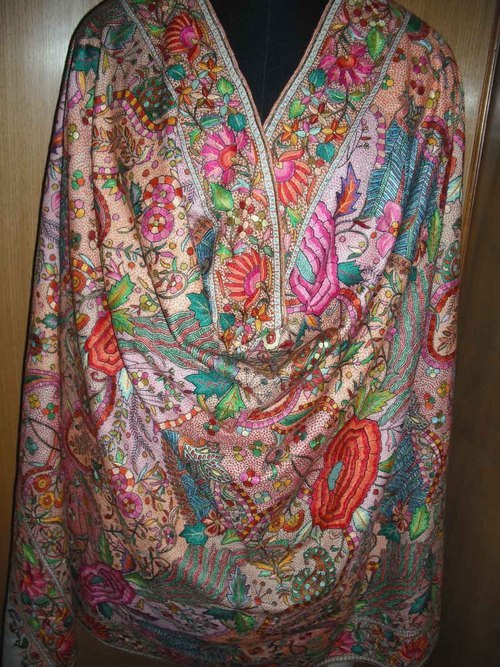 DESIGNER EXCLUSIVE HAND EMB PASH SHAWLS